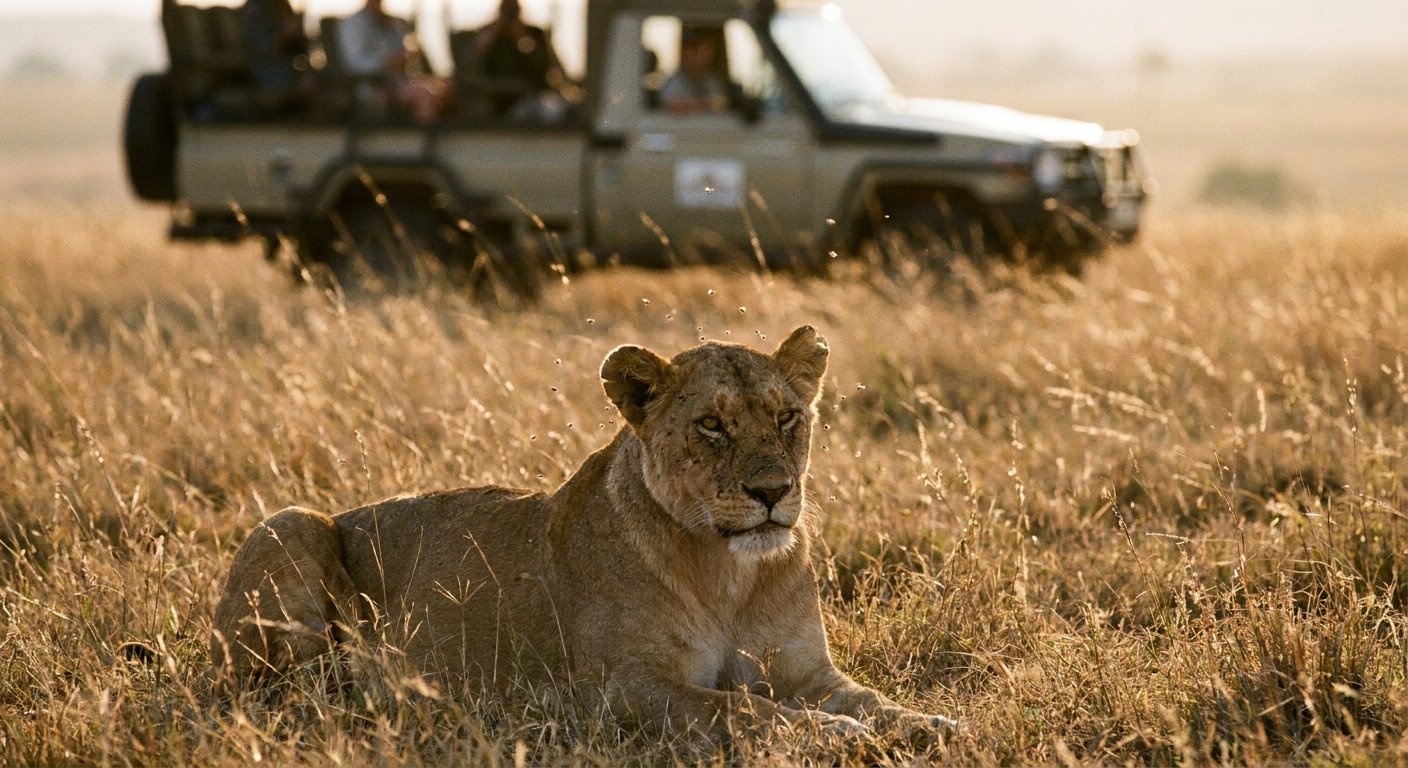 Elefantes en reserva ética africana